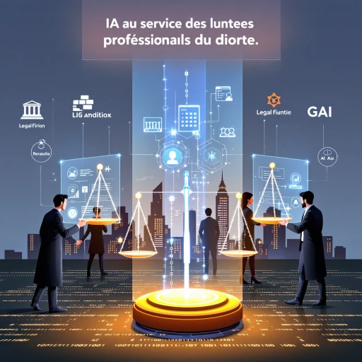 Révolution numérique : L'IA au service des professionnels du droit