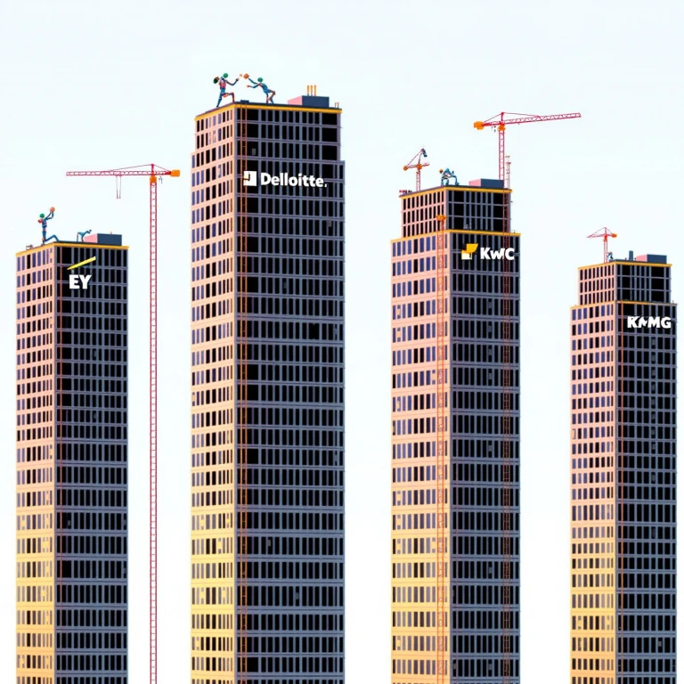Deloitte, EY, PwC et KPMG, investissent massivement dans l'automatisation et l'IA