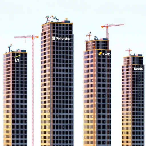Deloitte, EY, PwC et KPMG, investissent massivement dans l'automatisation et l'IA