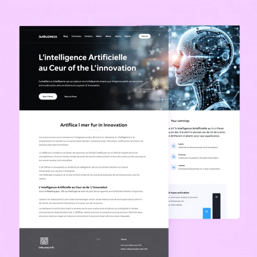 L'Intelligence Artificielle au Cœur de l'Innovation