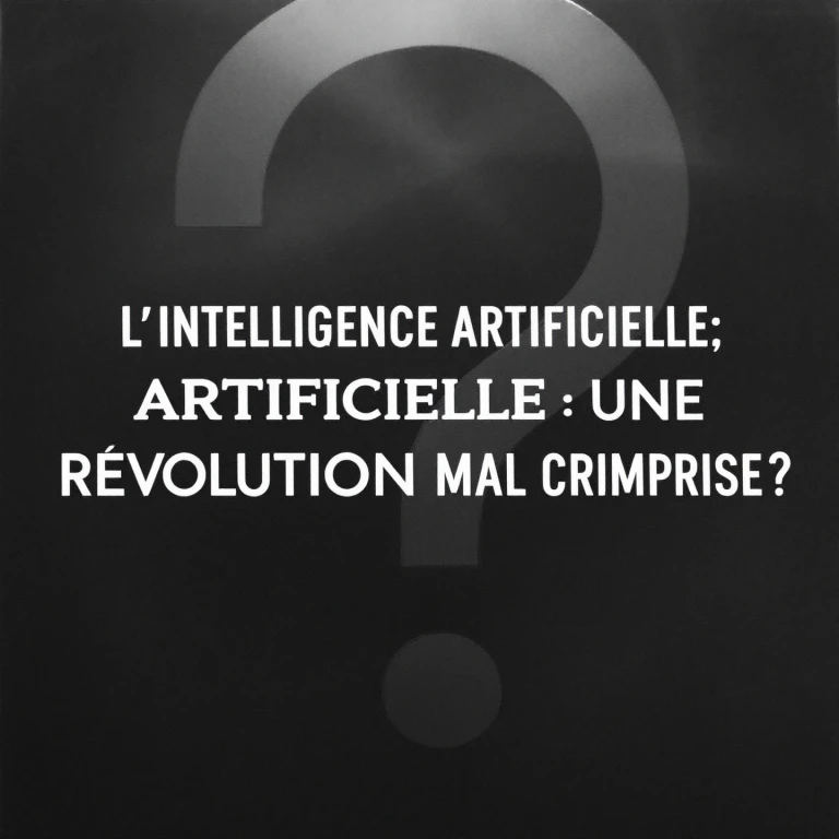 L'Intelligence Artificielle : Une Révolution Mal Comprise?
