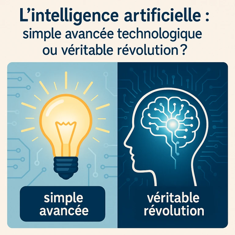 L'intelligence artificielle : simple avancée technologique ou véritable révolution ?