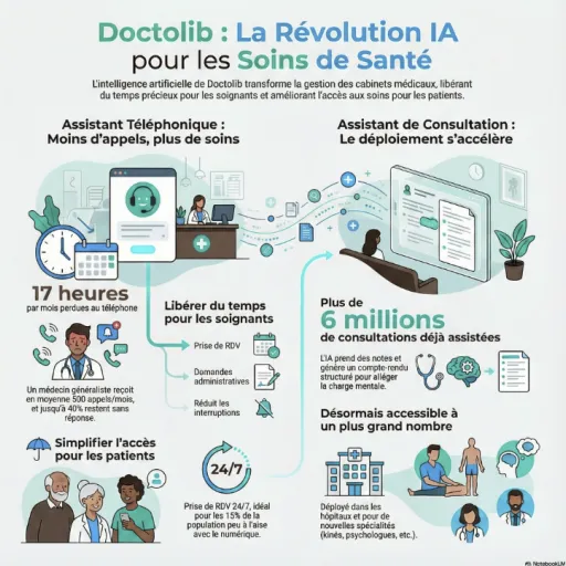 De l'hôpital aux cabinets libéraux : Doctolib accélère le déploiement de ses Assistants IA pour redonner du temps de soin