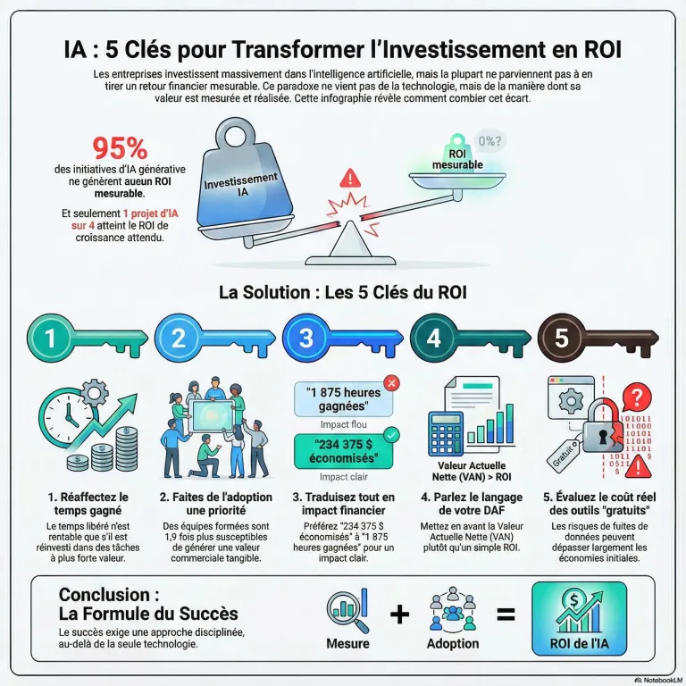 Calculer le ROI de vos projets IA
