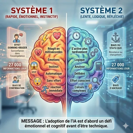 L'IA en entreprise : Pourquoi votre cerveau sabote vos meilleurs projets (et comment y remédier)