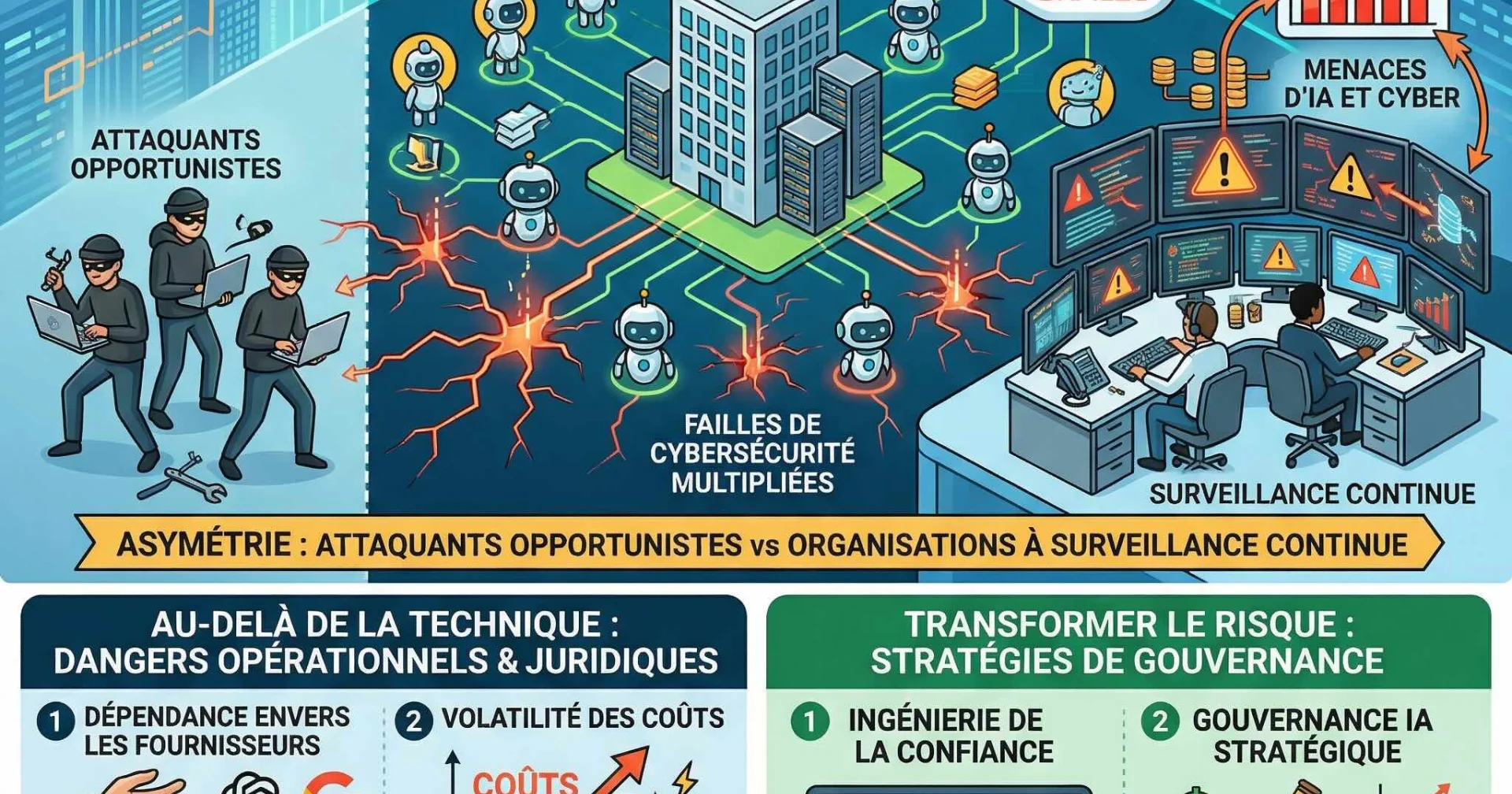 Ce que personne ne vous dit sur les risques de l'IA en entreprise