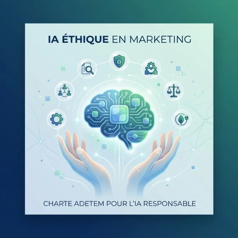 Marketing et Intelligence Artificielle : Les 4 piliers d'une révolution responsable selon l'Adetem