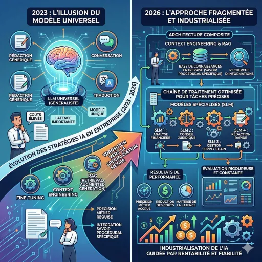 L'IA « bonne à tout faire » est morte : Pourquoi 2026 marque le sacre de la spécialisation