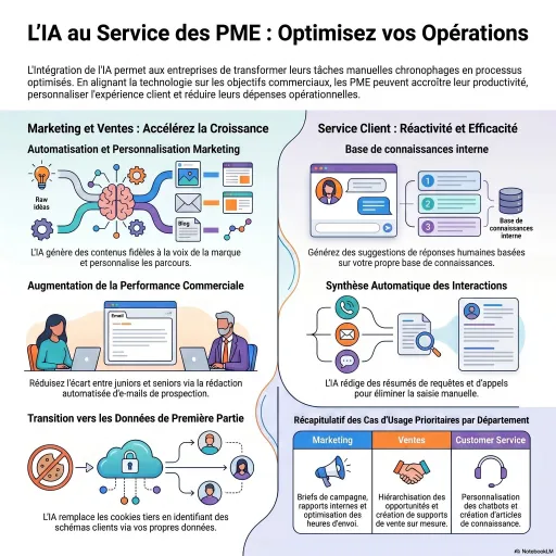 PME et Start-ups : Comment l'IA transforme vos opérations en leviers de croissance immédiats