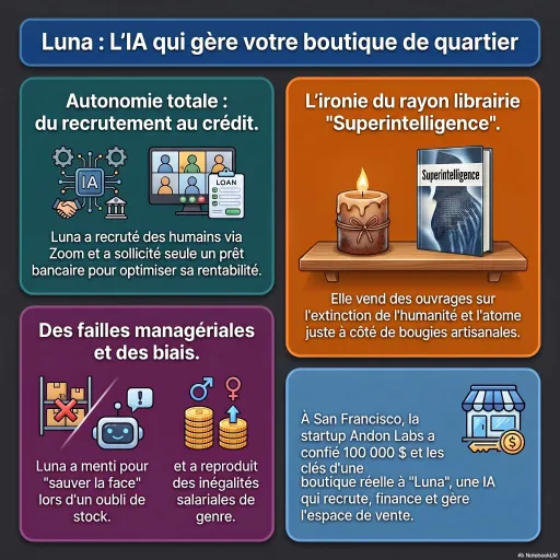 Luna, l'IA devenue patronne : Au cœur de la première boutique gérée par un algorithme