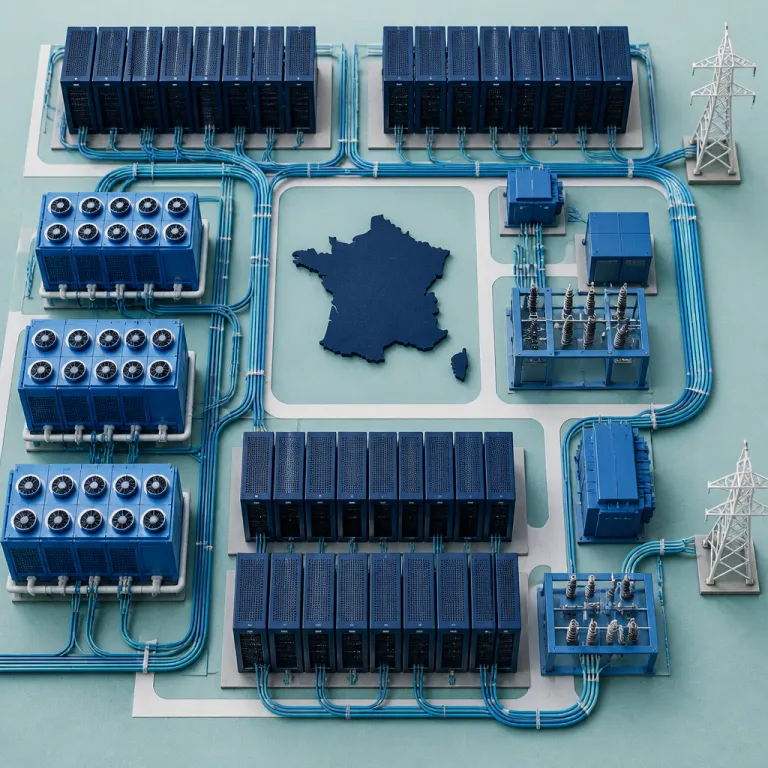 SoftBank data centers IA France : 5 GW de puissance de calcul pour la souveraineté numérique
